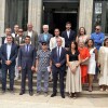 Acto de entrega de insignias de oro y brillantes en Vilanova de Arousa