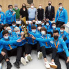 Recepción municipal ao Cisne xuvenil tras gañar o Campionato de España
