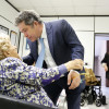 Aquilina Alonso visita el Concello por su 104 cumpleaños
