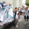 Partido entre Galicia e Belgrado en la Fase Final de la Copa de Regiones UEFA