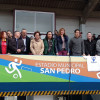 Inauguración de las nuevas pistas de atletismo de San Pedro en Marín