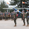 Acto de despedida de los contingentes de la BRILAT que realizarán misiones en Líbano y Mali