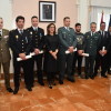 Entrega de condecoraciones al Mérito Civil y de Protección Civil