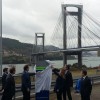 Acto de inauguración da ampliación da ponte de Rande