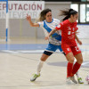 Partido de liga en A Raña entre Marín Futsal e Joventut D'Elx FS