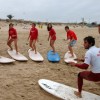 Bautismos de surf na Lanzada