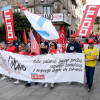 Manifestación do 1º de maio de CCOO para pedir creación de emprego digno na comarca