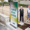 Inauguración del nuevo parque en el barrio de O Burgo