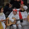 La asociación Trepia recorre el centro de Pontevedra con sus cantos de Navidad