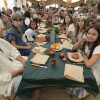 Comidas en la calle en la Feira Franca 2024