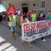 Protesta dos traballadores de Celso Míguez