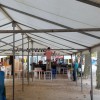 Instalación das barracas da Festas da Peregrina 2016