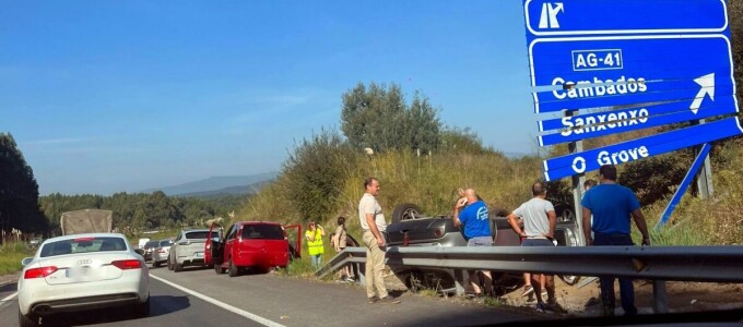 Fallece un conductor, de 79 años, al salirse de la vía en Curro