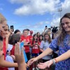 Homenaje a Tere Abelleira en la Ciudad Infantil de Príncipe Felipe