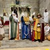 Los Reyes Magos en el Belén viviente