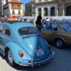 Concentración de vehículos clásicos e antigos na praza de España