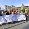 Manifestación en defensa do emprego en Pontevedra
