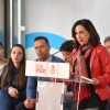 Margarita Robles participa en un encuentro con la ciidadanía del PSOE de Pontevedra en Afundación