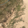 Quejas vecinales por el estado de los accesos a la playa de Foxos