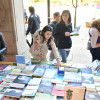 Puestos de venta de las librerías de Pontevedra en el Día das Letras Galegas
