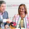 Firma de dos convenios entre la Deputación y el Concello de Pontevedra