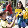 Protesta de pais e alumnos de Barcelos pola supresión dun aula de Infantil