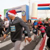 Participantes na saída e percorrido da San Silvestre 2023