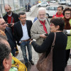 Tonucci e unha delegación política italiana revisan os 'Camiños Escolares' de Monte Porreiro