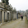 Cementerio de San Mauro en el Día de todos los Santos 2020
