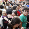 Día del niño en las atracciones de la Fiesta de la Peregrina