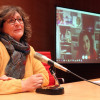 Videoconferencia para escolares de la astrofísica Begoña Vila en el Pazo da Cultura