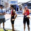 Carrera élite masculina en la Copa del Mundo de Triatlón de Pontevedra