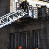 Incendio en la casa de Filgueira Valverde en Arzobispo Malvar