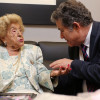 Aquilina celebra os seus 105 anos co alcalde 