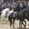Exhibición de la Policía Nacional ante 4.000 escolares en la plaza de toros de Pontevedra