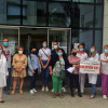 Protestas en centros de saúde da área sanitaria de Pontevedra para reclamar máis persoal 