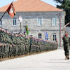 Parada militar polo 49 aniversario da Brilat na base General Morillo