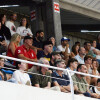 Partido entre Valencia Basket y As Mónaco del IX Torneo EncestaRías en el Pabellón Municipal 