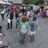 Ambiente en la Feira Franca durante la tarde