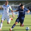 Partido entre Galicia e Bosnia en la Fase Final de la Copa de Regiones UEFA