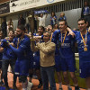 O Teucro celebra o título de liga e o ascenso a Asobal no Municipal