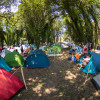 Zona de acampada del Festival SonRías Baixas