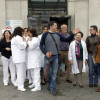 Concentraciones en A Ferrería y en el Hospital contra el cierre de camas hospitalarias
