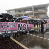 Protesta contra o parque eólico dos Cotos en Carballedo