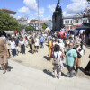 Ambiente nas rúas durante a Feira Franca 2024