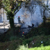 Incendio na contorna da Puntada en Poio