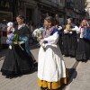 Ofrenda floral á Virxe Peregrina