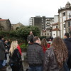 Visita de estudantes de intercambio de Oporto a Pontevedra