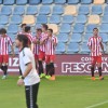 Partido de liga entre Pontevedra e Atlético Madrid B en Pasarón