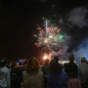 Fogos de artificio das Festas de Santiaguiño do Burgo